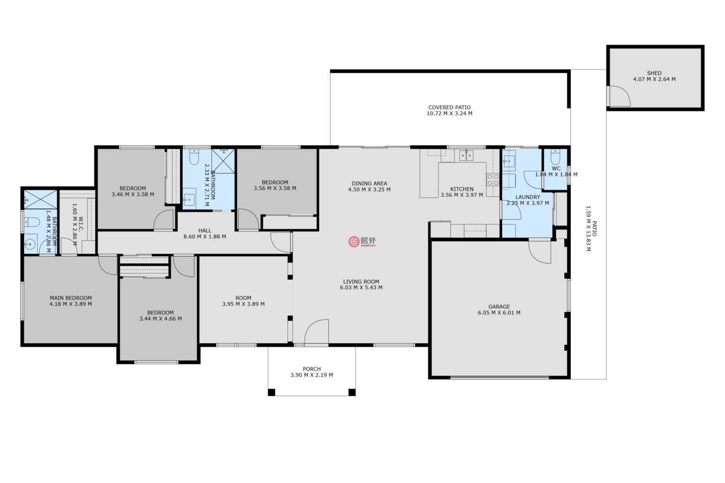 澳大利亚新南威尔士州Thurgoona的独栋别墅，26 Berberick Court，编号76673260